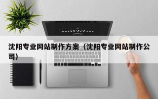 通许沈阳专业网站制作方案（沈阳专业网站制作公司）